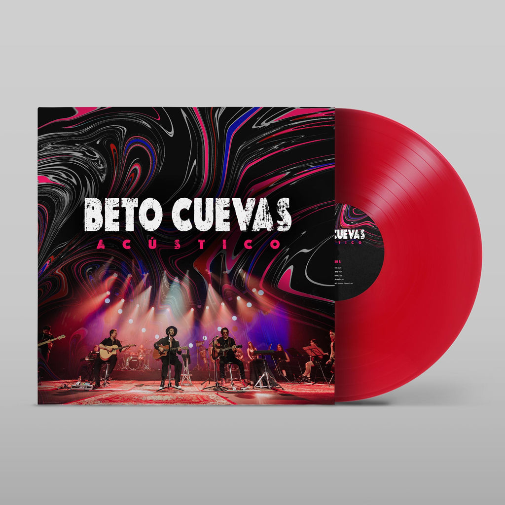 Vinilo Beto Cuevas Acústico - Rojo - Edición Especial CHILE 🇨🇱