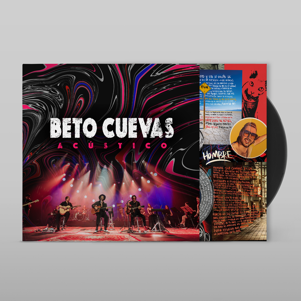 Vinilo Beto Cuevas Acústico - Negro - Edición MÉXICO 🇲🇽