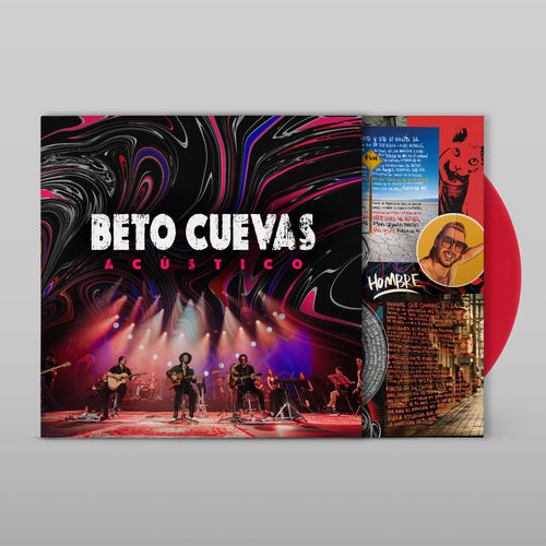 Vinilo Beto Cuevas Acústico - Rojo - Edición Especial MÉXICO 🇲🇽